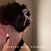 2Pcs Metallic Rose Hair Claw Clips - Medium Size Elegant Floral Barrettes for Women with Thick or Thin Hair - Strong Hold and Stylish Hair Accessory - Buy Online on GoSupps.com