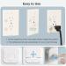 Magnetic Self-Closing Outlet Cover AOSITE 6 Pack Outlet Covers Baby Proofing Safety Wall Socket Covers Magnetic Power Plug Protectors Childproof Outlet Covers for Baby Safety  10 Pack Plug Covers - Buy Online on GoSupps.com