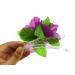 Hawaiian Hibiscus Flower Hair Clips - Set of 8 Fabric Artificial Tropical Barrettes for Luau Beach Party - Buy Online on GoSupps.com