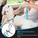 SlowTon Dog Seat Belt 2 Pack Pet Car Seatbelt Headrest Restraint Adjustable Puppy Safety Seat Belt Reflective with Elastic Bungee Connect with Dog Harness in Vehicle for Travel Daily Use(Light Blue) Light Blue Headrest + Clip (Dual Restraint) - Buy Online on GoSupps.com
