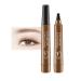 Makefullbeauty Eyebrow, Makefullbeauty Waterproof Natural Eyebrow Pen, Makefullbeauty Eyebrow Pen (Light Brown)