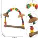 HappyBird Parrot Swing | New Riccos Coco Swing Large 40.5x10x38cm for Ultimate Bird Fun International Shipping Available - Buy Online on GoSupps.com