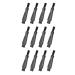 INVODA Shaver Cleaning Brush Pack of 12 Electric Razor Cleaning Brushes for Men Trimmer Hair Remover Shaving Manual Razor Cleaning Brush Replacement Brushes 12 Cleaning Brush