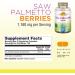 Nature's Life Saw Palmetto Berries 1160mg | Prostate & Hair Health Support | Non-GMO | 250 Capsules - Buy Online on GoSupps.com