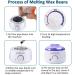 Premium Wax Beans for Hair Removal - 400g Beads & 10 Wooden Spatulas | Full Body Waxing Solution - Buy Online on GoSupps.com