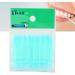 Dental Floss Picks - Double Head Toothpick - 100pcs | Oral Care Essential - Buy Online on GoSupps.com