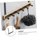 Hemoton 1pc Nail Door Black The Back Hanger Over Hanging Household Hook Rack Creative Multifunctional - Buy Online on GoSupps.com