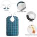 AVCXEC Waterproof Adult Bibs - 4 Pack Washable Bibs with Collecting Bowl for Seniors Disabled and Women - Buy Online on GoSupps.com