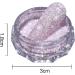 Vip-Pink Holographic Nail Glitter - Mirror Pigment Powder for Stunning Nail Art (A-007) - Buy Online on GoSupps.com