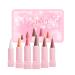 Eye Liner Paillettes 6 Pi ces de Fournitures de Maquillage Eye-Liner Longue Tenue Pour Femmes Filles Dames Amateurs De Beaut Fans De Cosplay Artistes Mari es Mariage F te Danse