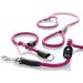 HUNTER Freestyle Dressage Dog Collar - Robust Weatherproof Pull Stopper - Size 60 (L-XL) - Raspberry - Buy Online on GoSupps.com