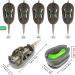 Flat Method Feeder Set - 5PC Inline Fishing Accessories with Bait Box | 20g 30g 40g 50g 60g Carp Feeder for Basic Fishing - Buy Online on GoSupps.com
