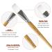 CONDA 24-Piece Professional Paint Brushes Set for Oil, Acrylic, Canvas & Watercolor - White - Buy Online on GoSupps.com
