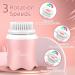 Leuxe Facial Cleansing Brush: 3-in-1 Rotary Massage & Exfoliating Machine | 3 Portable Facial Cleaners | 3 Speeds | Rose Pink - Buy Online on GoSupps.com