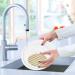 3-Pack Cleaning Kitchen Sponges Oval Bright Rainbow Stripes Kitchen Cellulose Dishwashing Wood Pulp Cotton - Buy Online on GoSupps.com