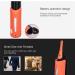 Yinhing Electric Nose Hair Trimmer Multifunctional Beard Trimmer and Hair Clipper with LED Light 2 Combs for Men with Sensitive Skin ORANGE Orange - Buy Online on GoSupps.com