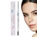 Eyebrow Pencil Waterproof | Precision Eyebrow Pencil High Saturation Waterproof Eyebrow Pencil with Double Head Design Precision Eyebrow Pencil for Commute Shakven 05 Gray Brown