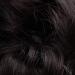 Human Hair Scrunchie Real Messy Bun Updo Extensions Hair Pieces 100% Remy for Women Donut Ribbon Wrap Ponytail Extension Scrunchy Chignons Curly Wavy (#1B Natural Black) - Buy Online on GoSupps.com