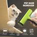 Pet Hair Remover Roller with Self-Cleaning Base - Reusable Tool for Dog & Cat Hair Removal from Furniture, Bedding, Couch, Car, and Clothes - Buy Online on GoSupps.com