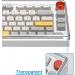 Geekria 75% Knob Keyboard Dust Cover Clear Acrylic Keypads Cover for 84 Keys Computer Wireless Keyboard Compatible with EPOMAKER TH80 75% Mechanical Glorious Gaming - GMMK PRO 75% Keyboard - Buy Online on GoSupps.com