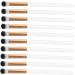 NOLITOY Eye Makeup Brush 50 Pcs Makeup Brush Eyeshadow Brush Eye Brush for Eyeshadow Tool Brush Wooden Handle White Make up 17.50X1.00X1.00CMx5pcs Whitex5pcs - Buy Online on GoSupps.com