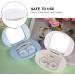 Buy Milist Portable Mini Contact Lens Containers with Mirrors - Black & White Eye Care Set for Travel | International Shipping Available - Buy Online on GoSupps.com