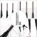 DRESSOOS 2 1 Eyebrow Makeup Tools Micro Brow Pencil Automatic Eyebrow Pencils Pencil Brush Double Head Pencil 1 count (Pack of 1) Grey - Buy Online on GoSupps.com