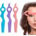 Versatile Silicone Eyebrow Aid Reusable Quick Stencil for Shape Eyebrows Eyeliner Eyeshadow Washable Defined Eyebrow Pink A - Buy Online on GoSupps.com