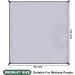 SCOCANOPY Waterproof Camping Tarp 95x142 Gray - Lightweight and Compact - Buy Online on GoSupps.com