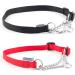Anco Nylon Check Chain Collar Red | Size 2-4 (35-45 cm) - Best Price & Fast Shipping - Buy Online on GoSupps.com