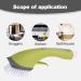 Dish Cleaning Brush - Automatic Dish Brush with Long Handle Cleaning Scrubber Add Detergent Sink Cleaning Dish Scrubber Reused Kitchen Cleaning Tools for Sink & Dish Green - Buy Online on GoSupps.com