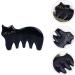 Board Comb Scraping Tool Guasha Jade Body Stone Horn Scalp Accessory Ox Beauty Sha Gua Skin Scraperwidehair 1Pcs Black - Buy Online on GoSupps.com