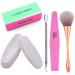 Dipping powder tool Kit With Dip Powder Tray Dipping Nail Brush Nail Files Buffer Block and Nails Dip Powder Nail Art