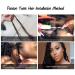 8 Packs 18 Inch Water Wave Passion Twist Crochet Hair for Black Women - Long Bohemian Braiding Extensions in 1B - Buy Online on GoSupps.com