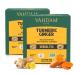VAHDAM Turmeric Ginger Tea Bags (30 Pyramid Tea Bags) Caffeine Free Blend of 100% Real Spices - Turmeric Tea Ginger Tea | Powerful Superfood Herbal Tea