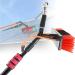 Window Washing Kit with Extension Pole 3.6-11M Multi-Purpose Photovoltaic Panel Cleaning Tool Water Spray Brush for Solar Photovoltaic Panel is Windows Washing 18FT/5.4M