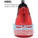 WETIKE Kids Mesh Slip On Running Sneakers - Energy Red Plaid | Lightweight & Breathable - Buy Online on GoSupps.com