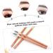 Healeved 2pcs Double Ended Eyebrow Pencil with Brush Dark Brown Eyebrow Pencils Eyebrow Drawing Pencils Wood - Buy Online on GoSupps.com
