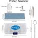 Vivixin Eyeglasses Nose Pads 25 Pairs - Repair Kit with Screwdriver, Screws, Tweezer, Cleaning Cloth - Anti-Slip Silicone Ear Grip - Nose Pad Replacement for Sunglasses & Reading Glasses - Buy Online on GoSupps.com