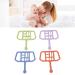 Shop Baby Tooth Relief: Silicone Bite Rings & Molar Soothers - 4-Part Chewing Toys for Calm Gums - Buy Online on GoSupps.com