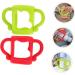 ibasenice 6 Pcs Silicone Bottle Handle Newborn Bottle Handle Newborn Bottle Grip Bottle Handles Milk Bottle Handles Milk Bottle Accessories Silicone Soft Wide Mouth 13.00X7.00X6.50CMx3pcs Assorted Colorx3pcs - Buy Online on GoSupps.com