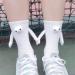 KCRPM Magnetic Hand Holding Socks 2023 - Funny 3D Couple Socks, Black (1 Pair) - Buy Online on GoSupps.com