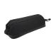 Hair Dryer Carrying Bag Hair Dryer Case Zipper Large Capacity Lightweight for Travel Business Trip (Black)