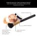 Professional Pro Precision Luxurious Blender Brush 30F - Premium Black Makeup Brush for Flawless Application - Buy Online on GoSupps.com