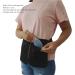 Portable Black Chest Drainage Bag with 2 Pockets - Ideal for Post-Surgery Recovery | International Shipping Available - Buy Online on GoSupps.com