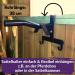 Foldable Black Saddle Holder - Portable & Easy to Hang Perfect for Horse Owners - Buy Online on GoSupps.com