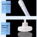 10-Piece Inlet Shower Applicator Bottle Set | 360 Flushing for Effective Cleaning of Private Parts | Easy-to-Use One-Way Design - Buy Online on GoSupps.com