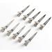 SBYURE 100 Pack 1.77 Silver Duckbill Hair Clips - Metal Alligator Clips for Extensions - Buy Online on GoSupps.com