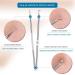 Ellolife 4-Pack Comedone Squeezer Set | Stainless Steel Blackhead Remover Kit for All Skin Types - Buy Online on GoSupps.com