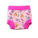 BabyPreg baby child swimming letters cover diaper with high waist abdominal protection bathing shorts (pink (flower) 3-5 years) pink (flower) 3-5 years (1 Pack)